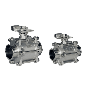 Mark 9020D DIN Series –   2-Way Ball Valves